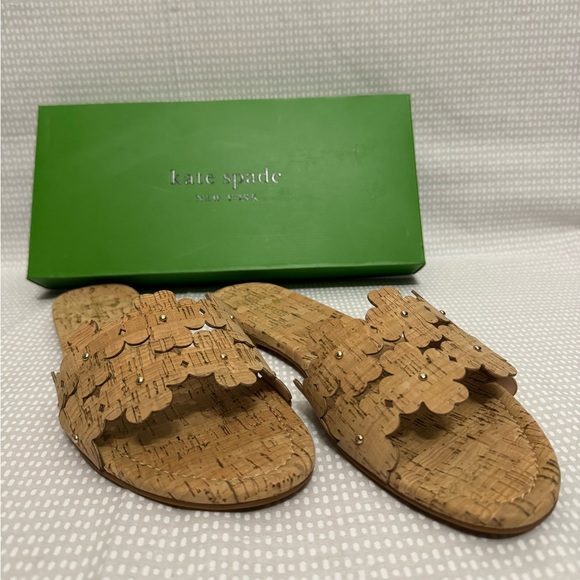 Kate Spade New York Daisy Field Cork Sandals - Picture 7 of 9